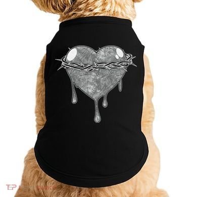 Crown Of Thorns Bleeding Heart Doggie Tank