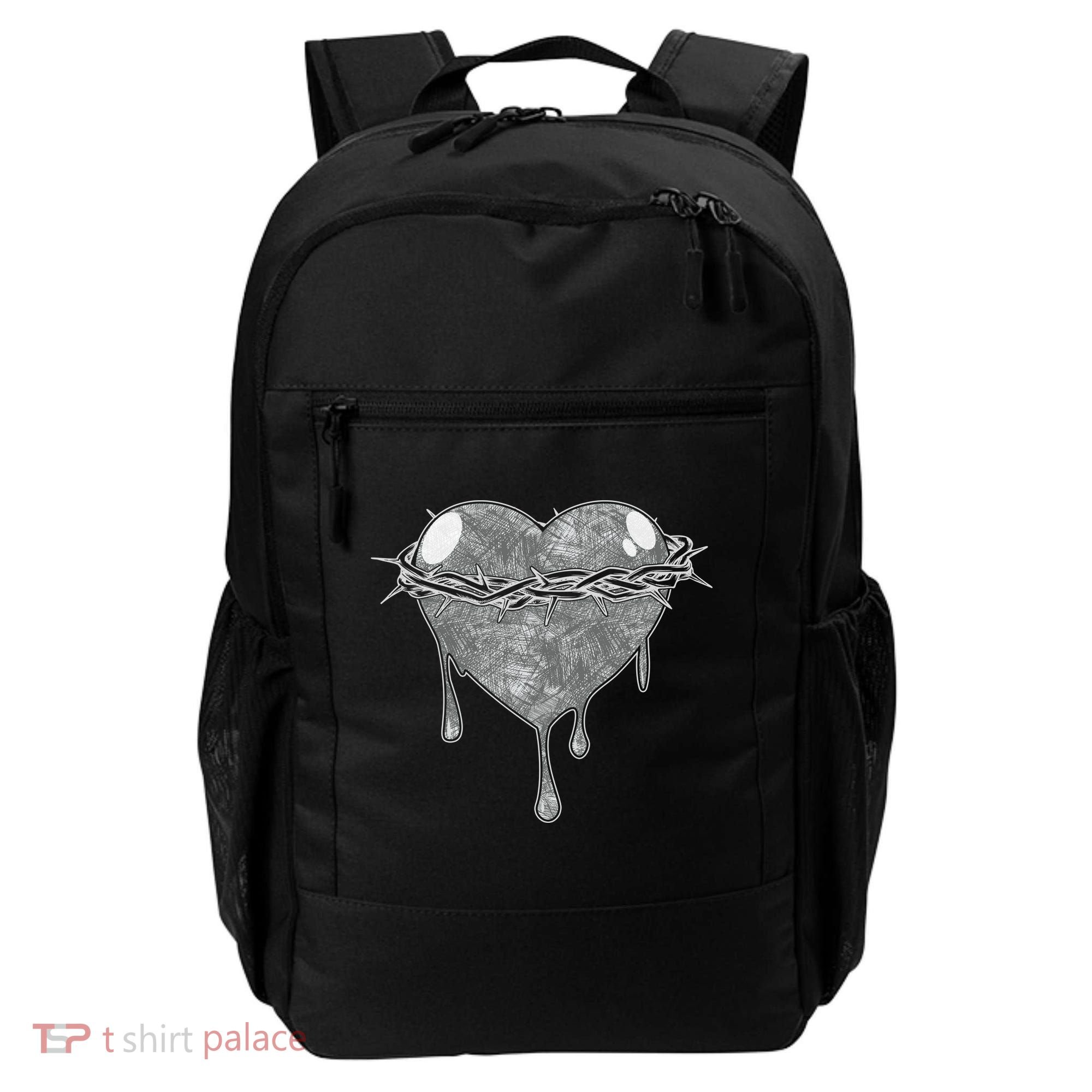 Crown Of Thorns Bleeding Heart Backpack