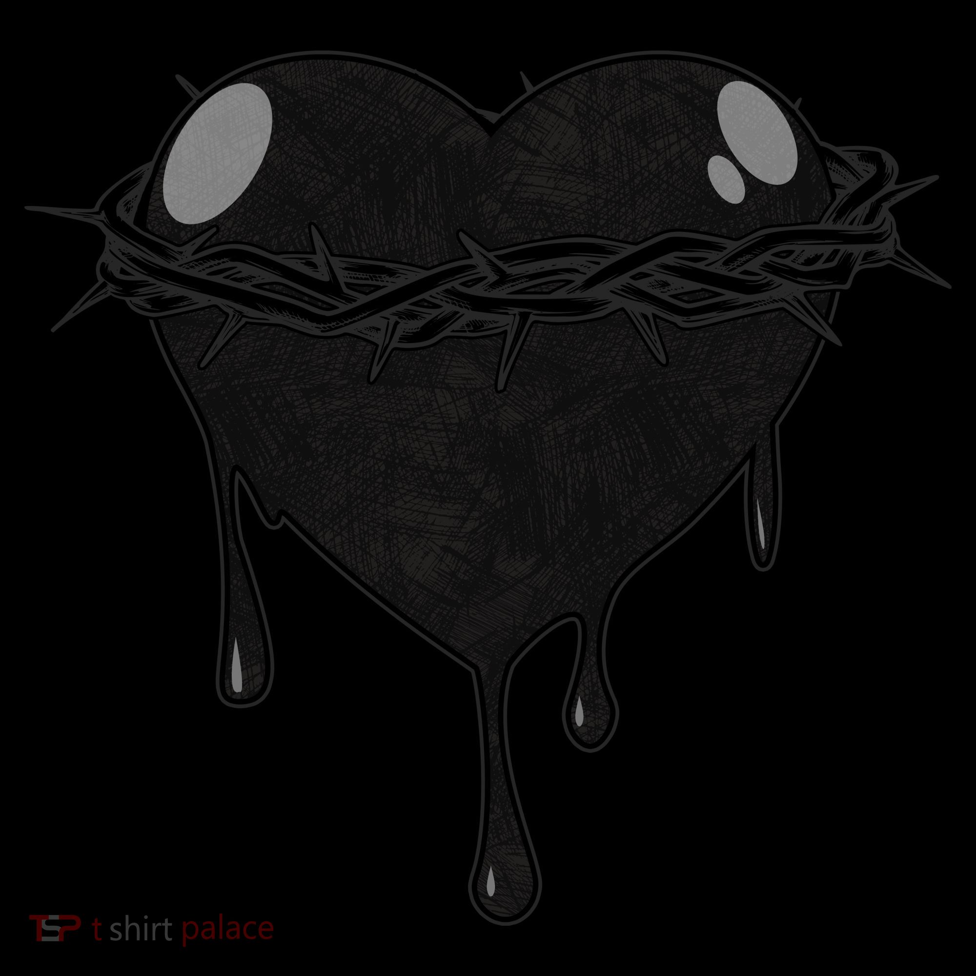 Crown Of Thorns Bleeding Heart Coffee Mug