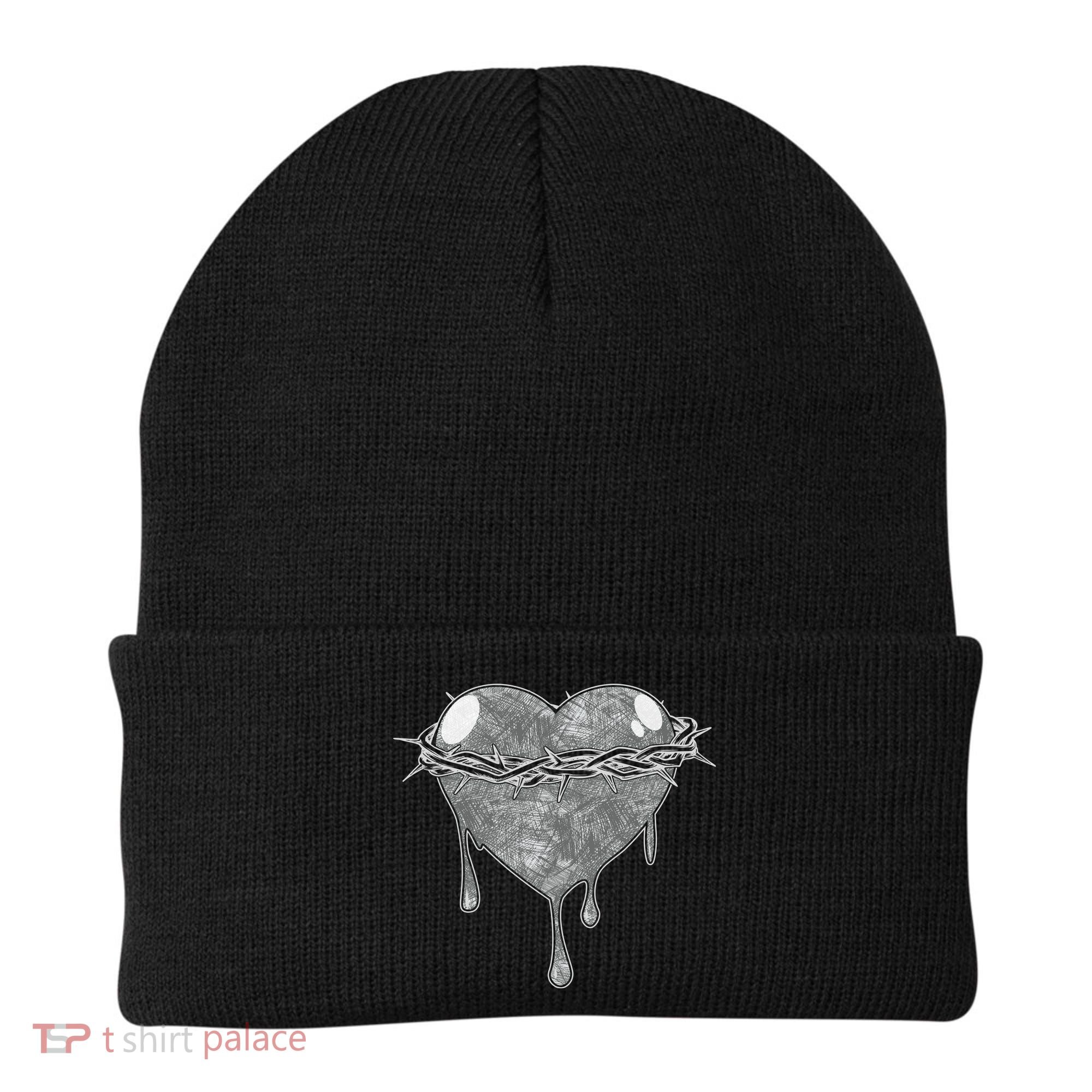 Crown Of Thorns Bleeding Heart Beanie