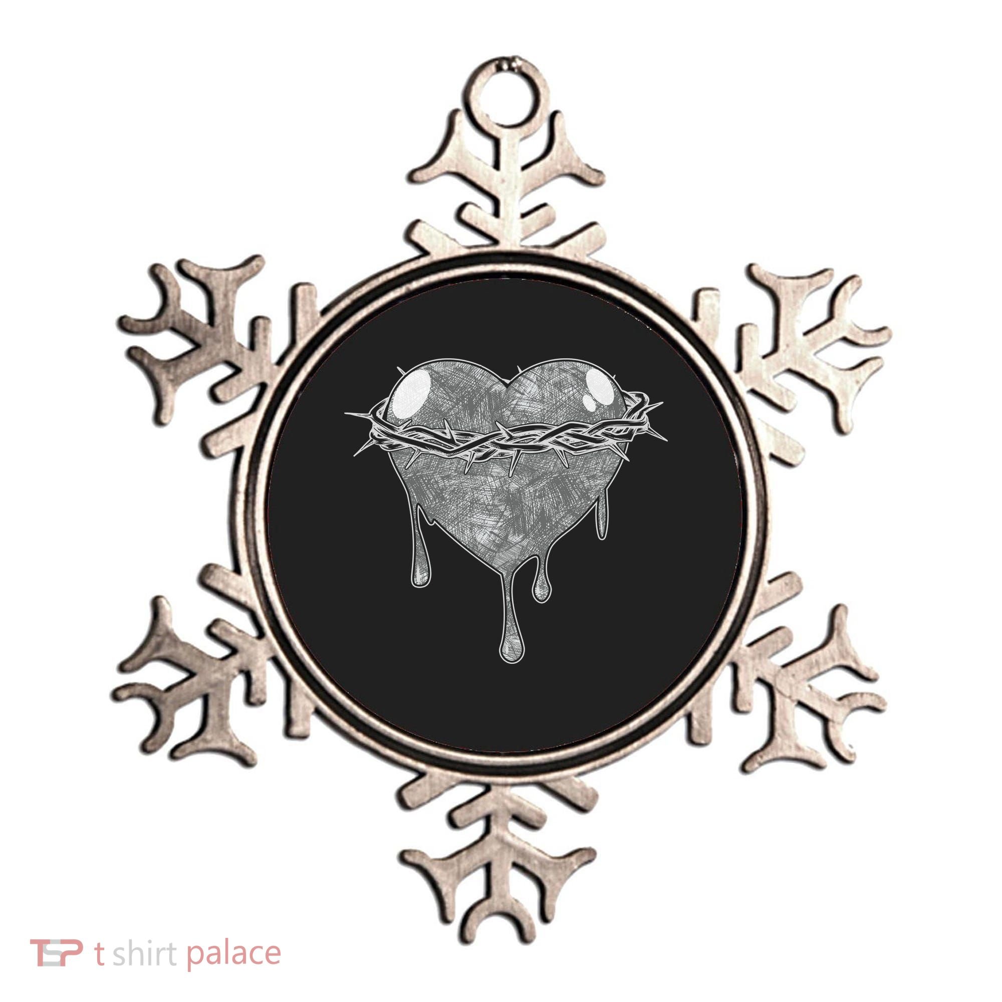 Crown Of Thorns Bleeding Heart Ornament