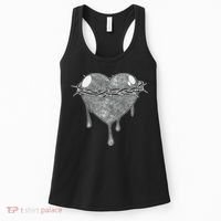 Crown Of Thorns Bleeding Heart Women's Tank Top thumb 0