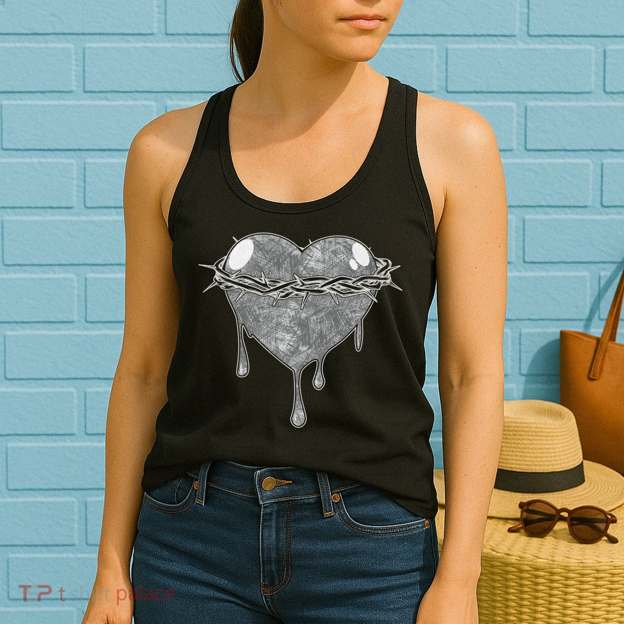 Crown Of Thorns Bleeding Heart Women's Tank Top