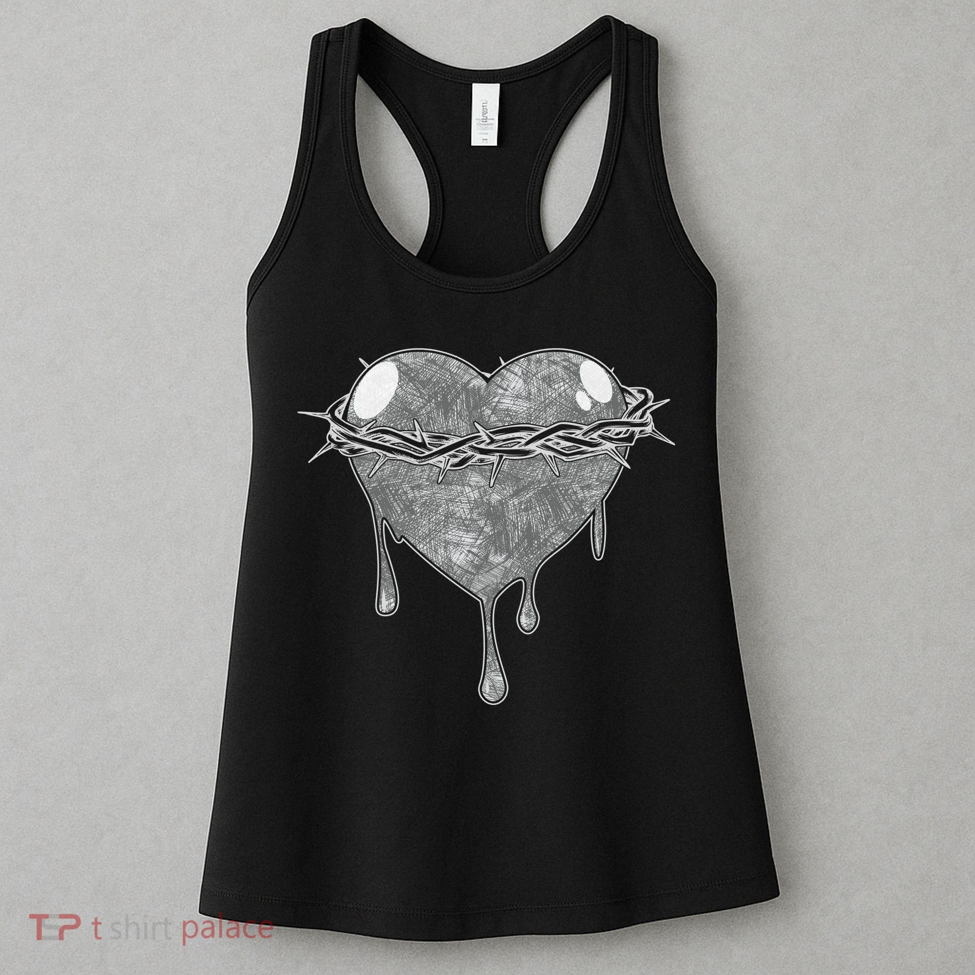 Crown Of Thorns Bleeding Heart Women's Tank Top
