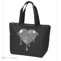 Crown Of Thorns Bleeding Heart Tote Bag thumb 3