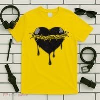 Crown Of Thorns Bleeding Heart T-Shirt thumb 5