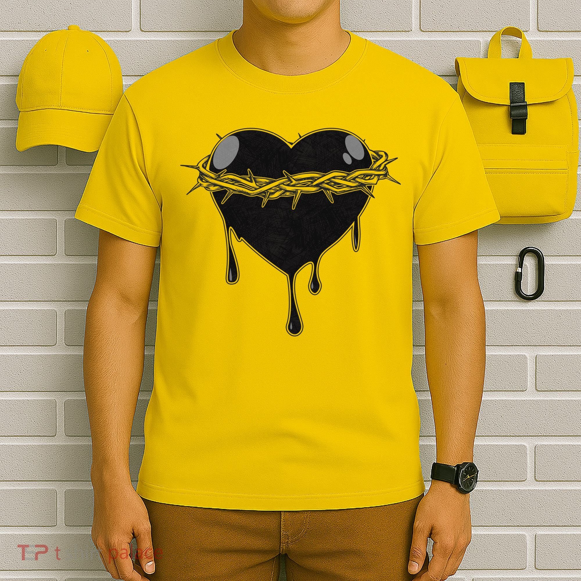 Crown Of Thorns Bleeding Heart T-Shirt