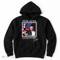 Candace Owens Trump For God And Country Hoodie thumb 0