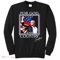 Candace Owens Trump For God And Country Sweatshirt thumb 0