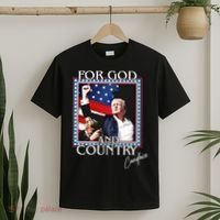 Candace Owens Trump For God And Country T-Shirt thumb 2