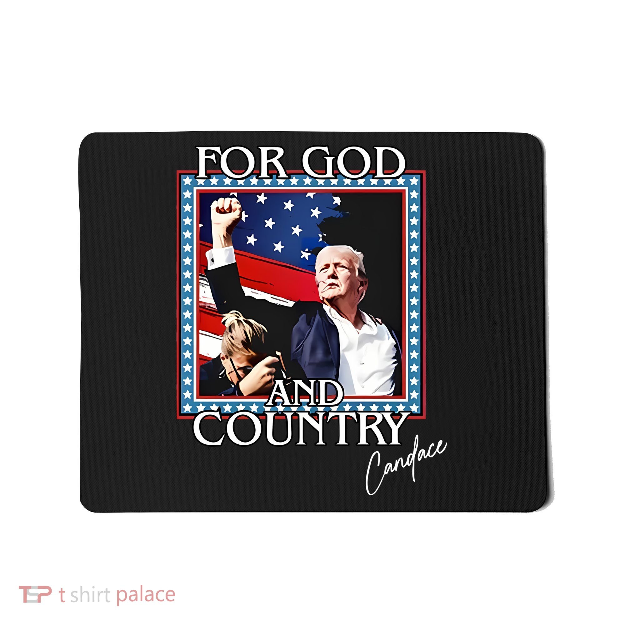 Candace Owens Trump For God And Country Mousepad