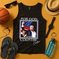 Candace Owens Trump For God And Country Tank Top thumb 4