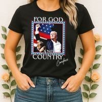 Candace Owens Trump For God And Country Women's T-Shirt thumb 2