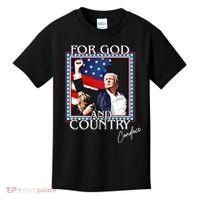 Candace Owens Trump For God And Country Kids T-Shirt thumb 0