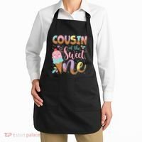 Cousin Of The Sweet One 1st Birthday Ice Cream Summer Apron thumb 2