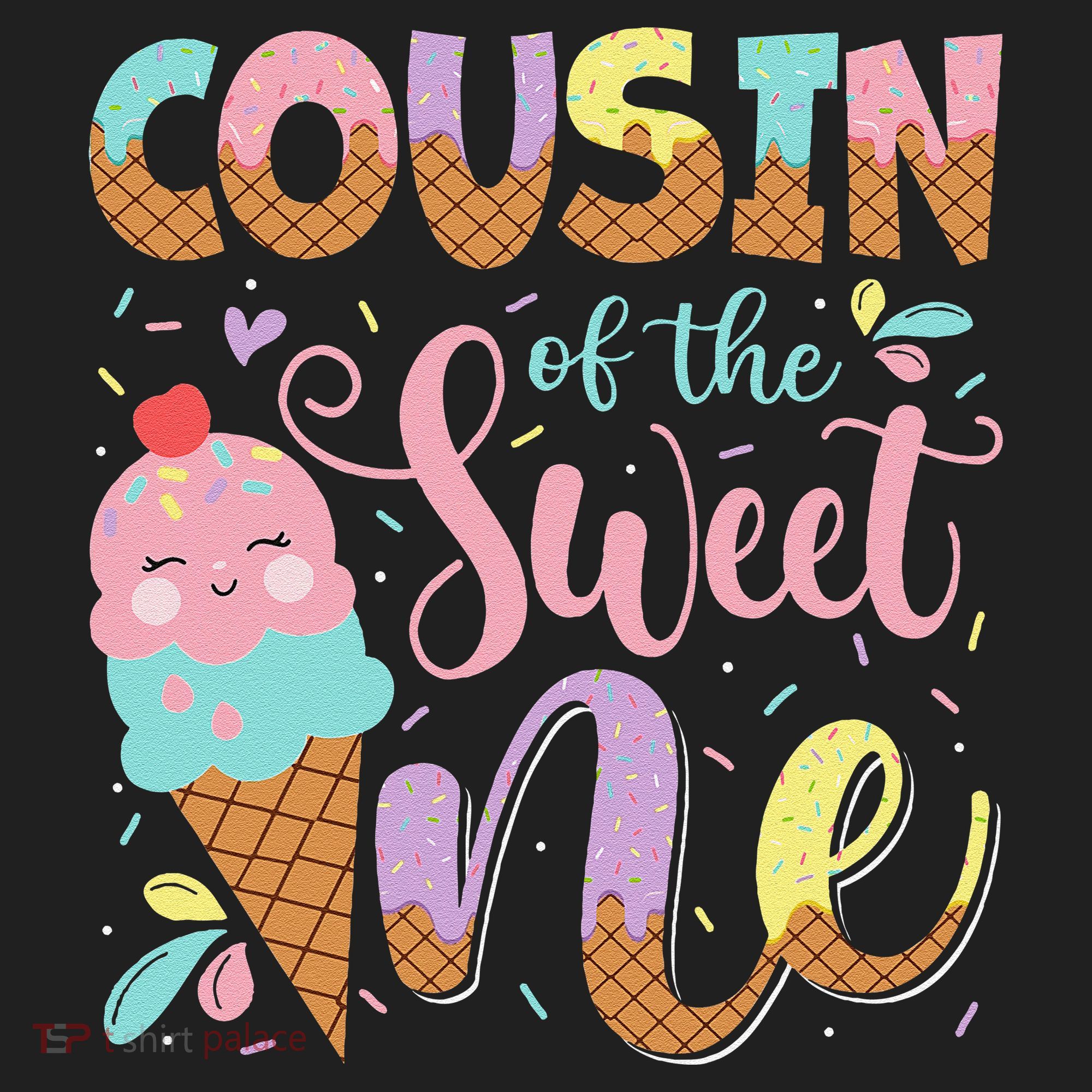 Cousin Of The Sweet One 1st Birthday Ice Cream Summer Beanie