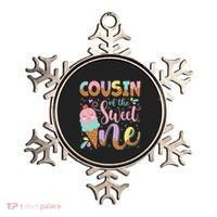 Cousin Of The Sweet One 1st Birthday Ice Cream Summer Ornament thumb 0