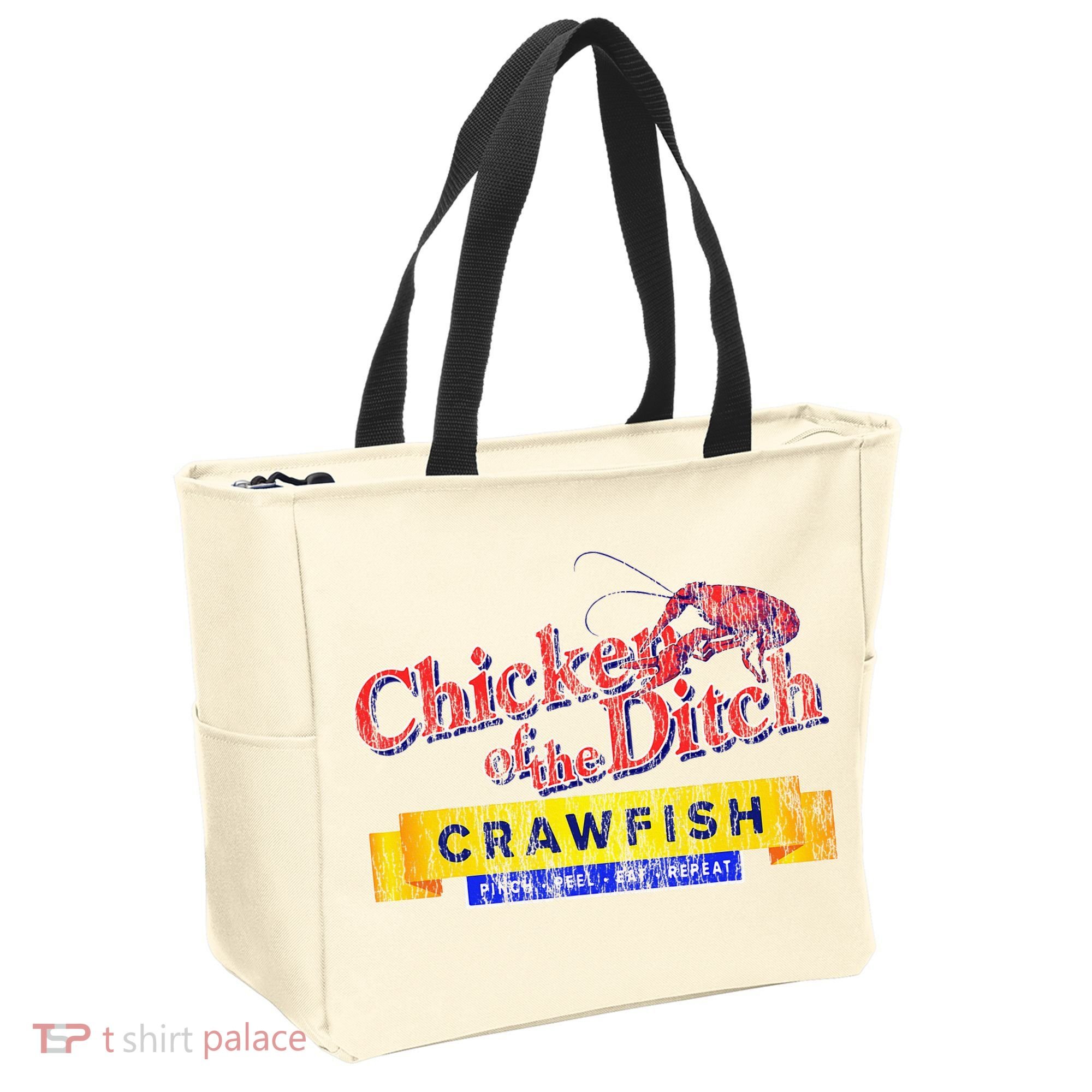 Chicken Of The Ditch Crawfish Crawfish Boil Tote Bag
