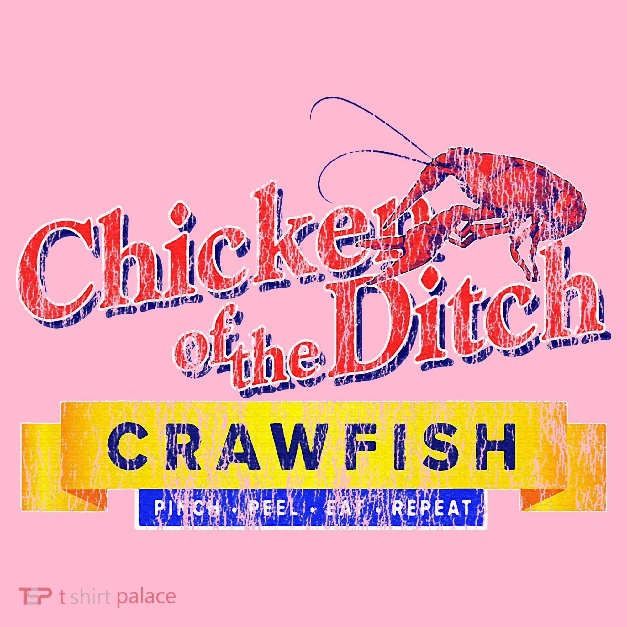Chicken Of The Ditch Crawfish Crawfish Boil Coaster