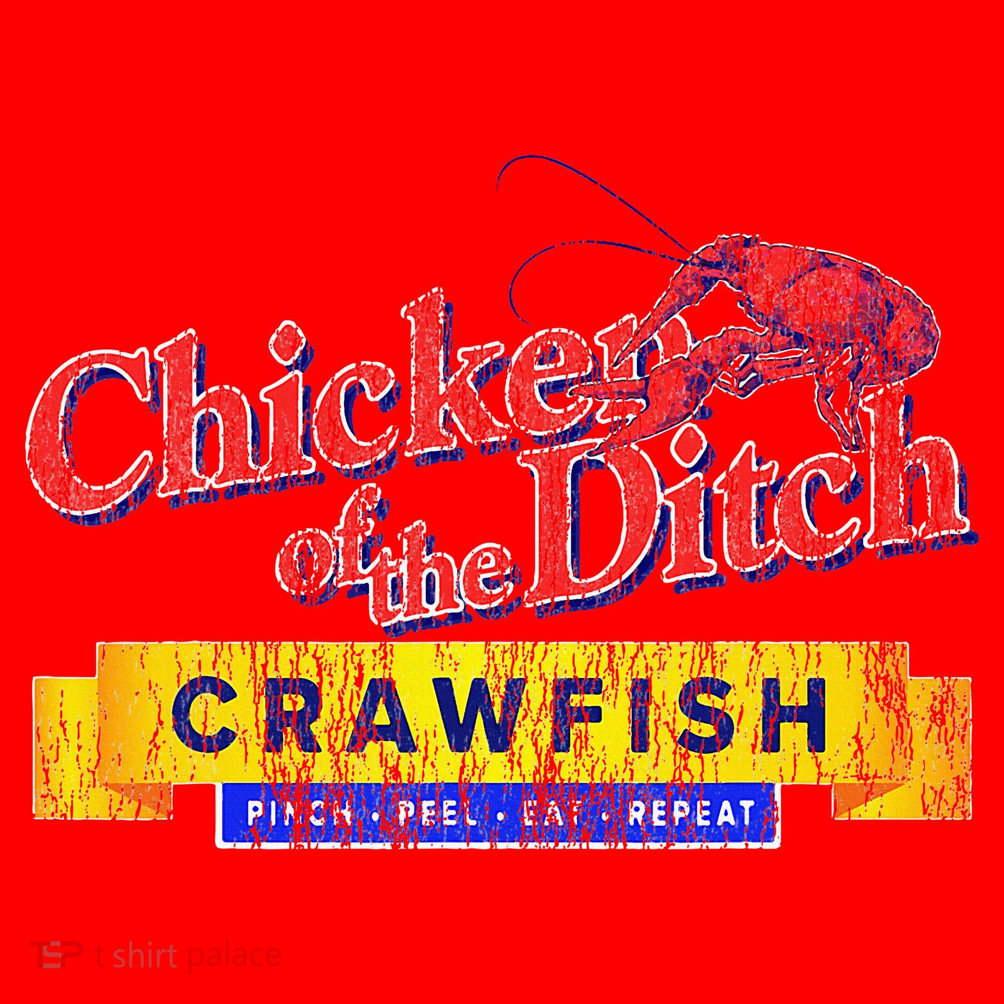 Chicken Of The Ditch Crawfish Crawfish Boil Santa Hat