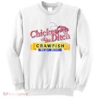 Chicken Of The Ditch Crawfish Crawfish Boil Sweatshirt thumb 0
