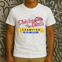 Chicken Of The Ditch Crawfish Crawfish Boil T-Shirt thumb 3