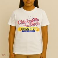Chicken Of The Ditch Crawfish Crawfish Boil T-Shirt thumb 4