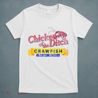 Chicken Of The Ditch Crawfish Crawfish Boil T-Shirt thumb 5