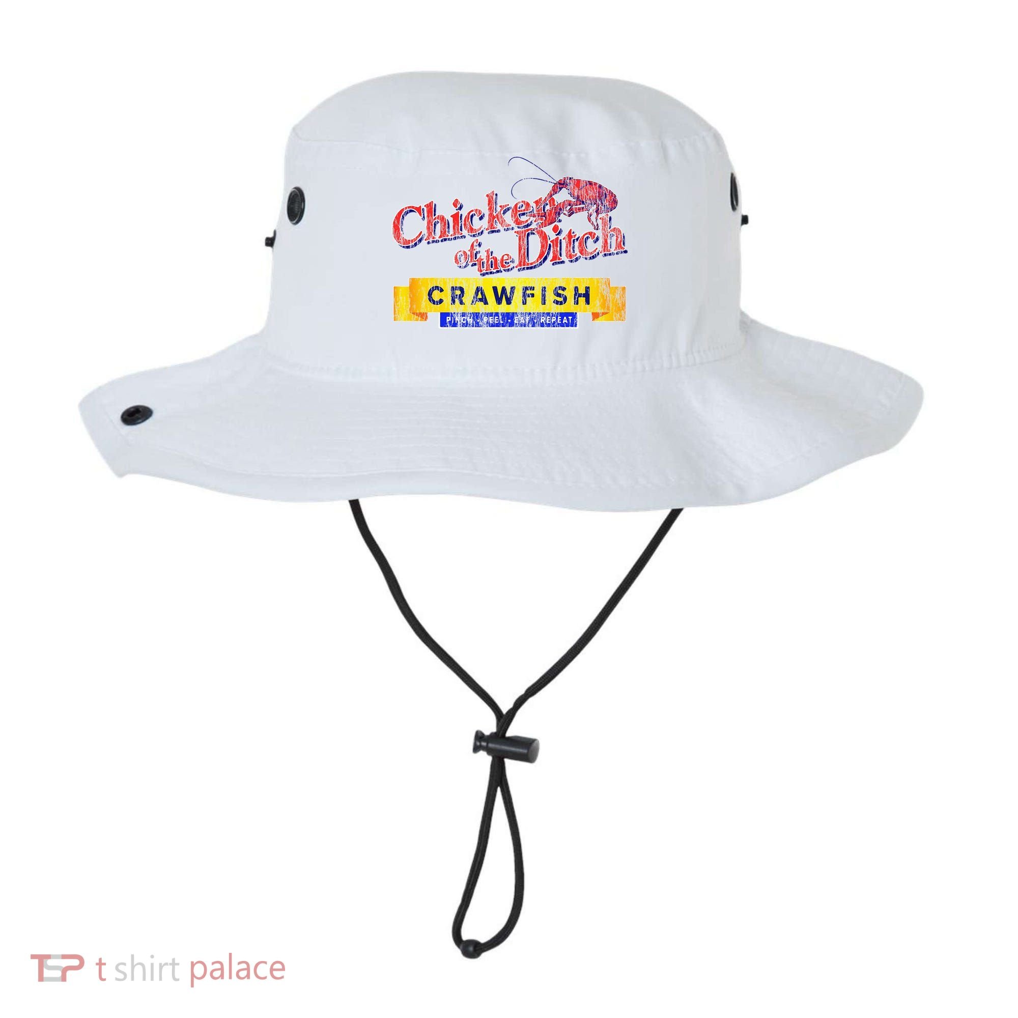 Chicken Of The Ditch Crawfish Crawfish Boil Bucket Hat