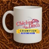 Chicken Of The Ditch Crawfish Crawfish Boil Coffee Mug thumb 2