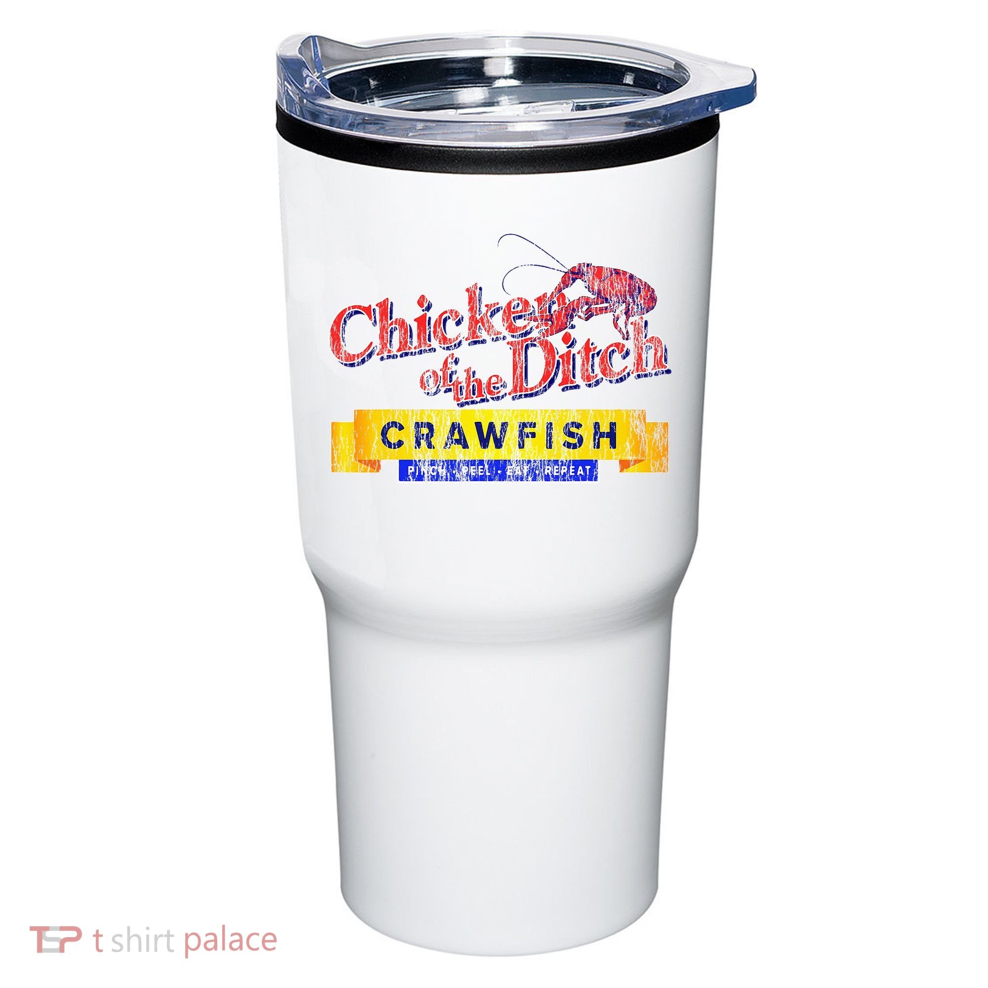Chicken Of The Ditch Crawfish Crawfish Boil Tumbler