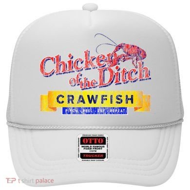 Chicken Of The Ditch Crawfish Crawfish Boil Hat