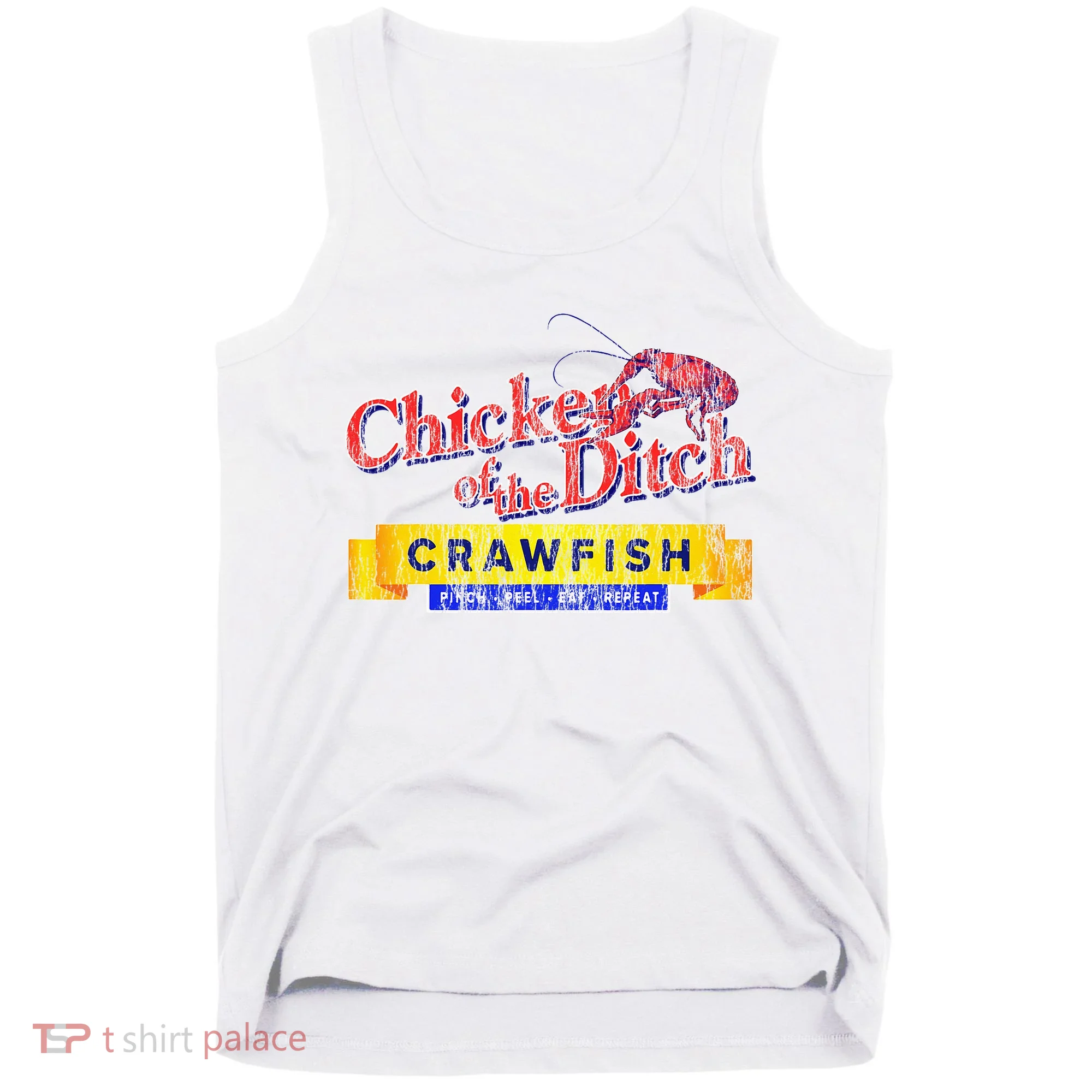 Chicken Of The Ditch Crawfish Crawfish Boil Tank Top