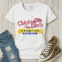 Chicken Of The Ditch Crawfish Crawfish Boil Women's T-Shirt thumb 3