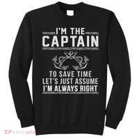 Captain Of The Boat Sweatshirt thumb 0
