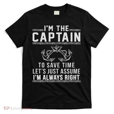 Captain Of The Boat T-Shirt