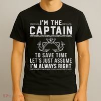 Captain Of The Boat T-Shirt thumb 3