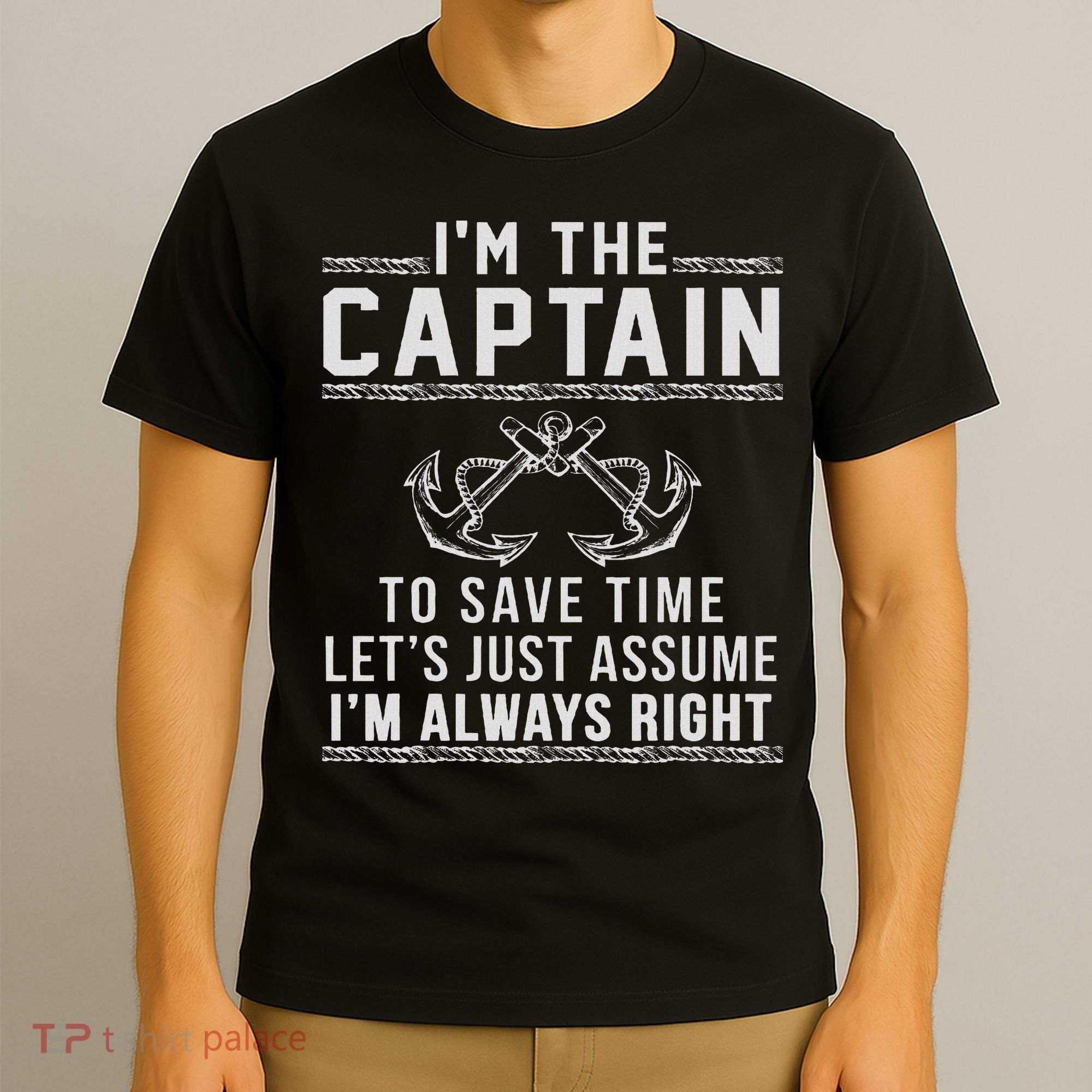 Captain Of The Boat T-Shirt