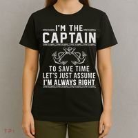 Captain Of The Boat T-Shirt thumb 4