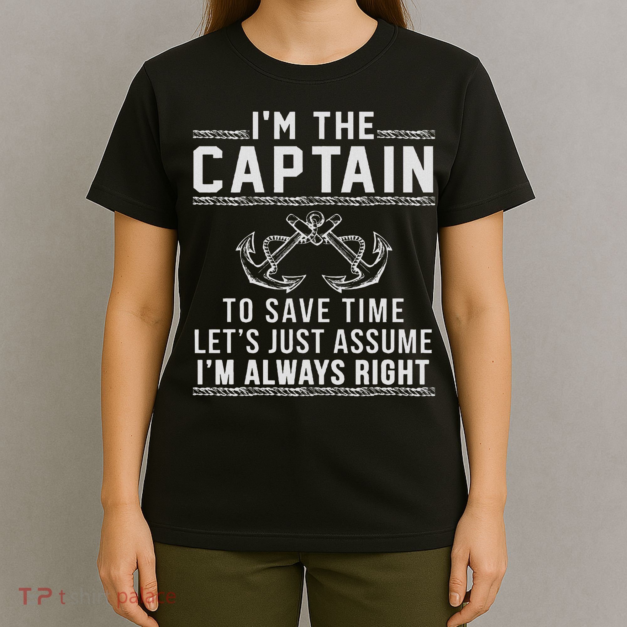 Captain Of The Boat T-Shirt