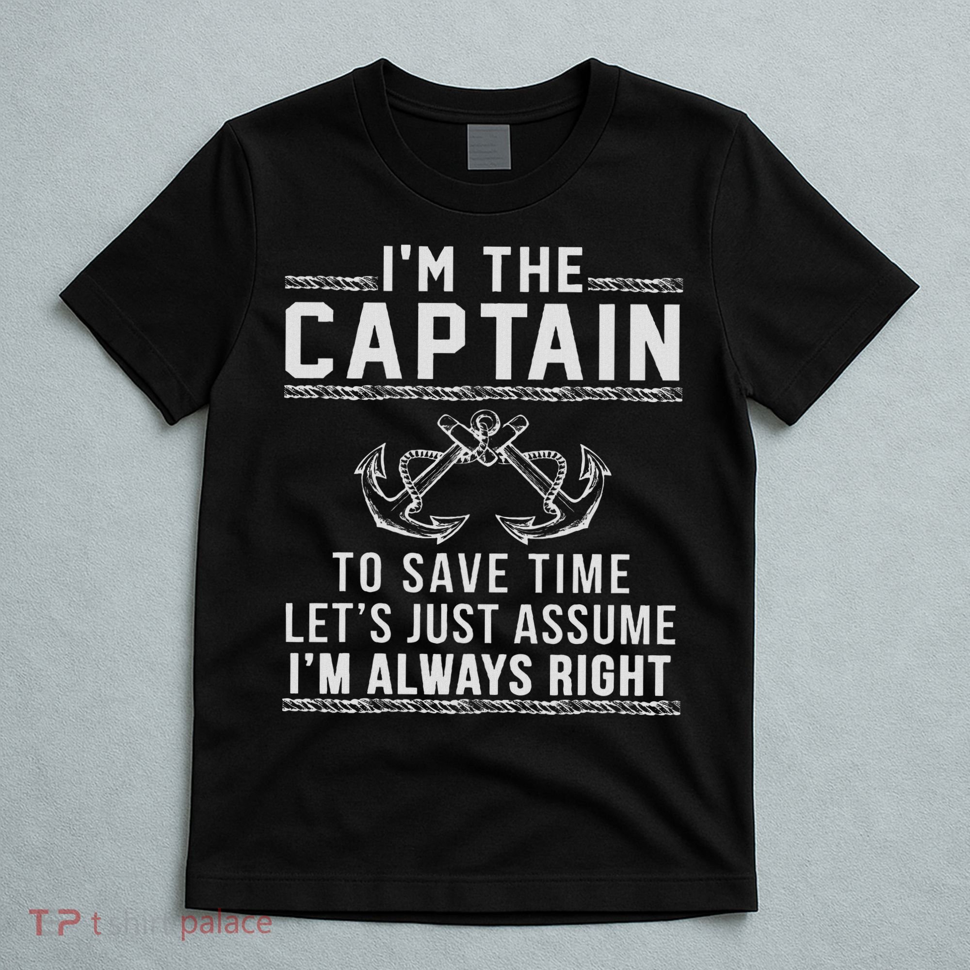 Captain Of The Boat T-Shirt
