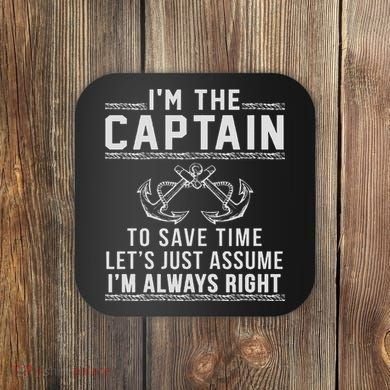 Captain Of The Boat Coaster