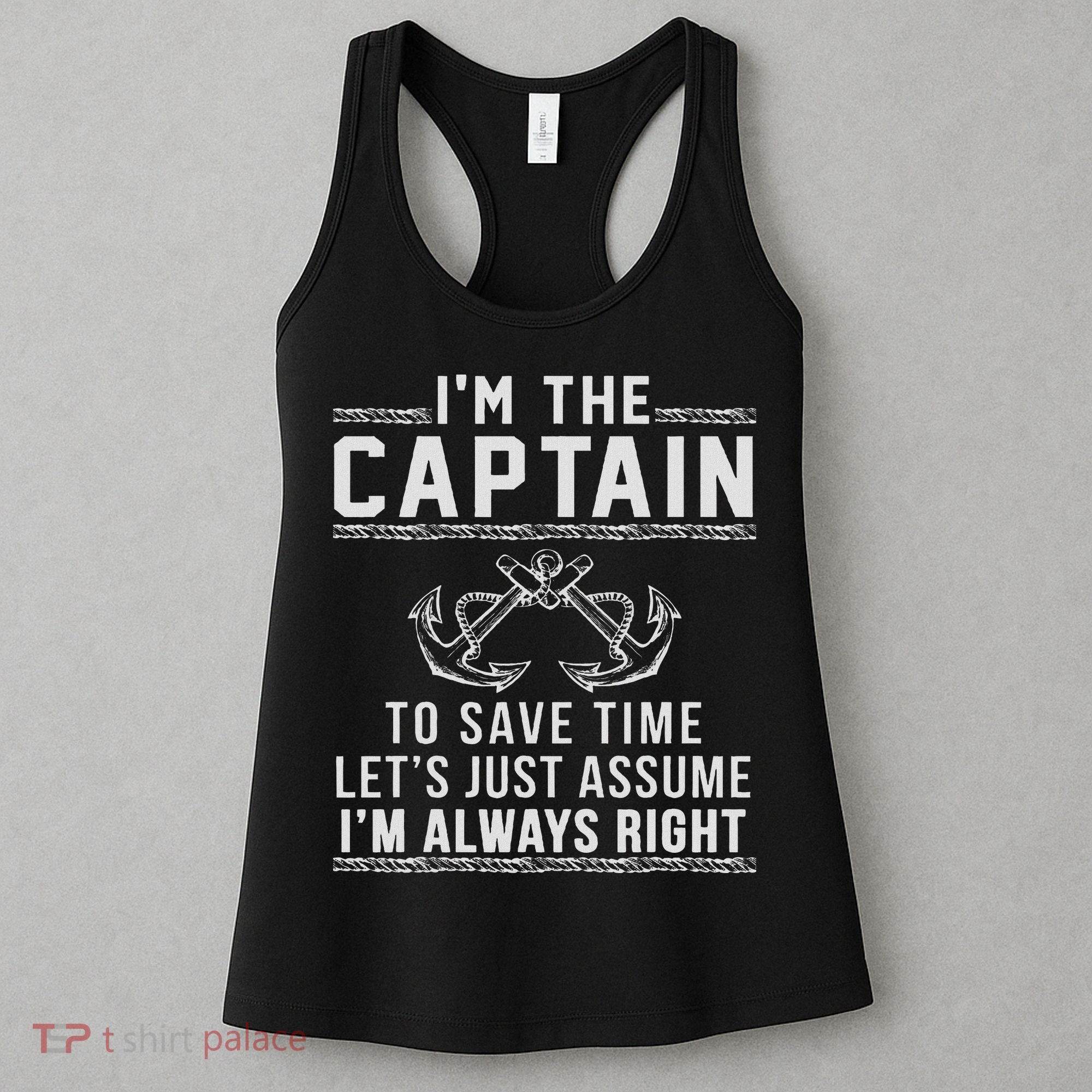 Captain Of The Boat Women's Tank Top