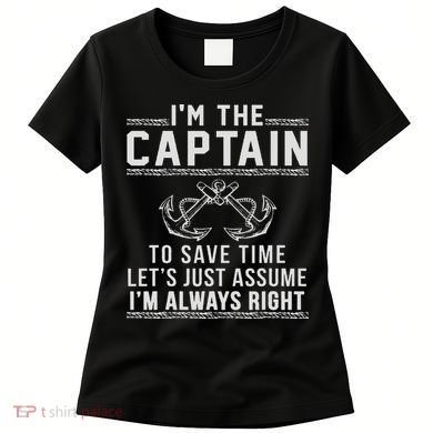 Captain Of The Boat Women's T-Shirt