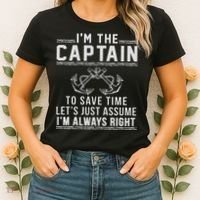 Captain Of The Boat Women's T-Shirt thumb 2
