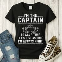Captain Of The Boat Women's T-Shirt thumb 3
