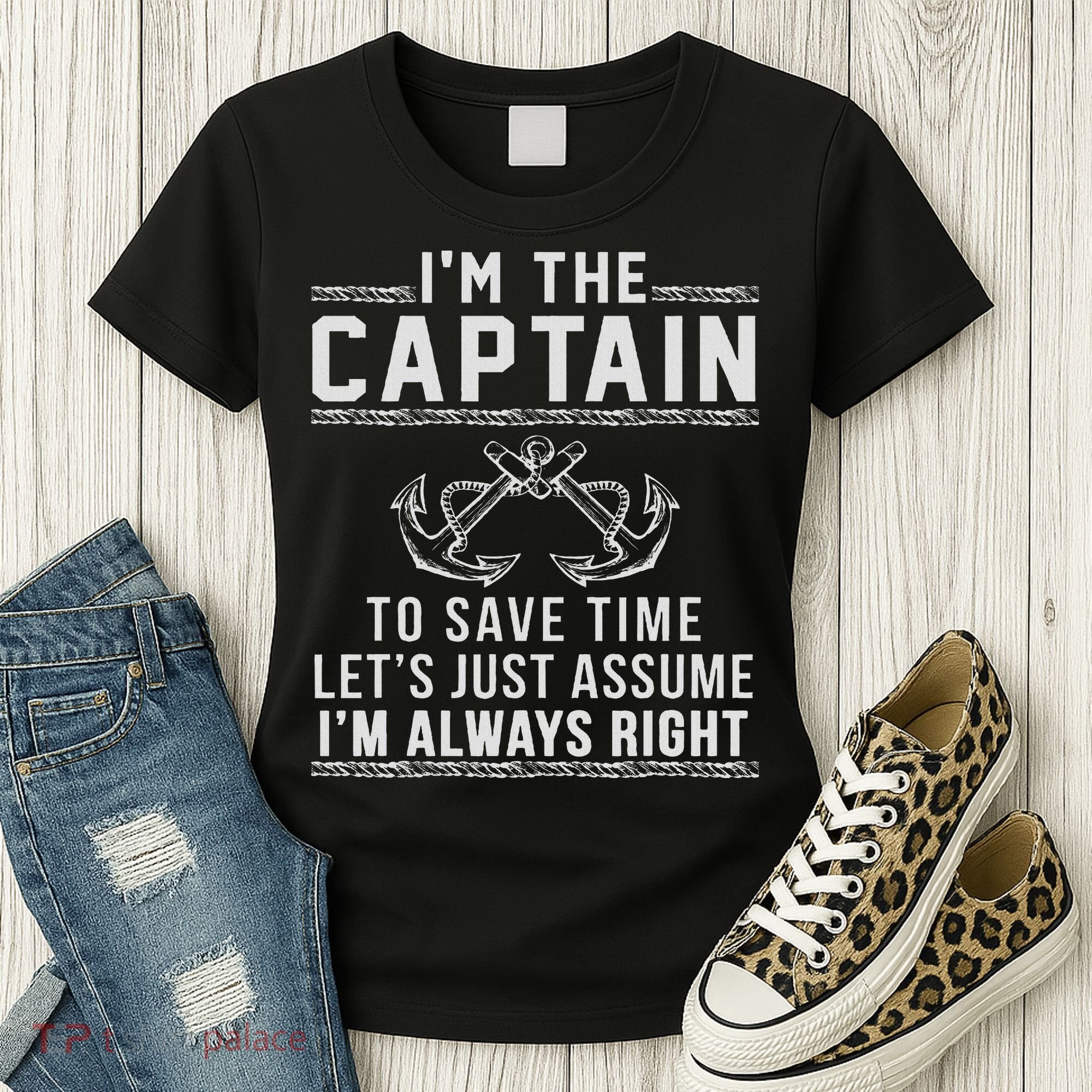 Captain Of The Boat Women's T-Shirt