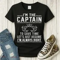 Captain Of The Boat Women's T-Shirt thumb 3