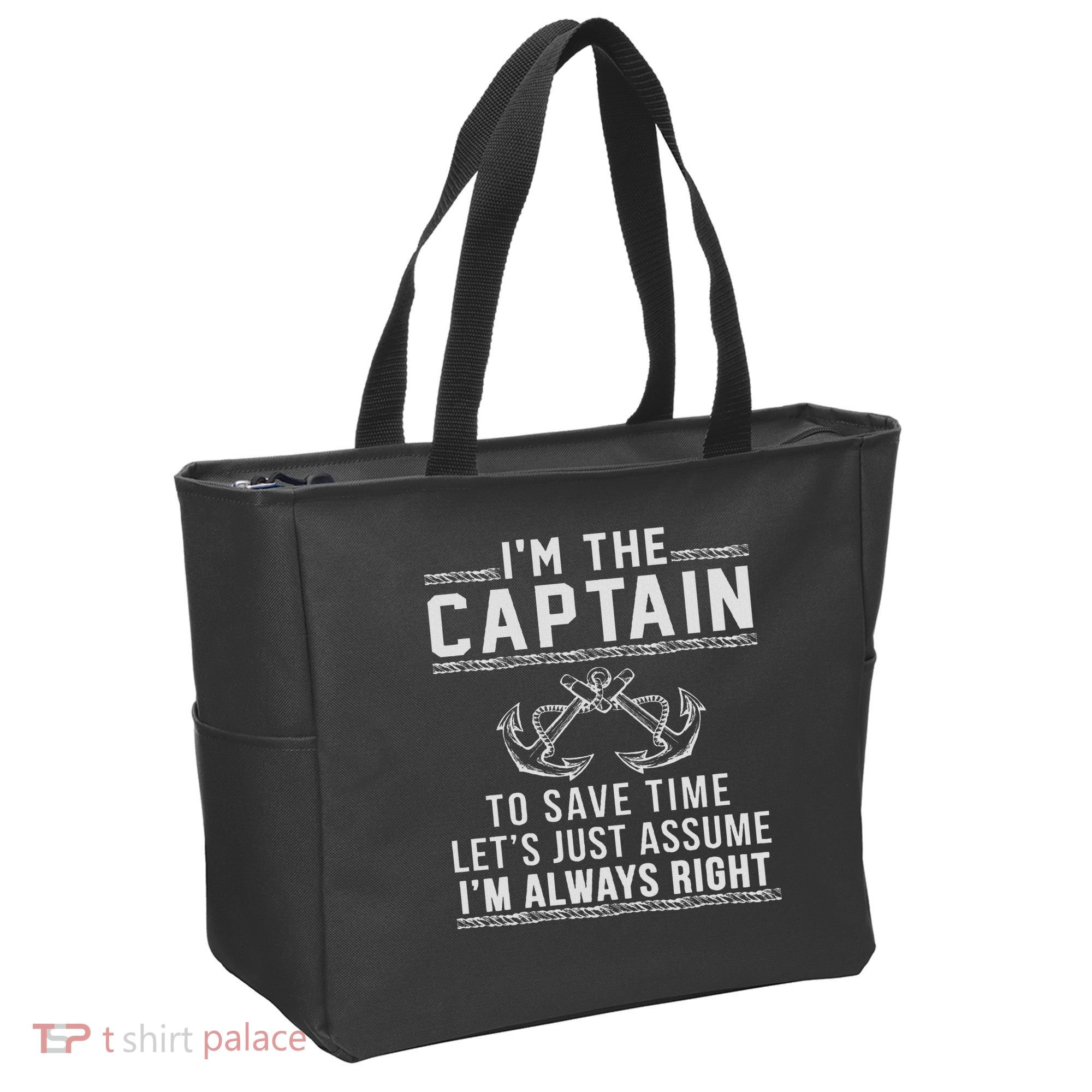 Captain Of The Boat Tote Bag