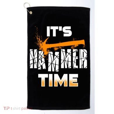 Carpenter Or Trades Cute Gift Golf Towel